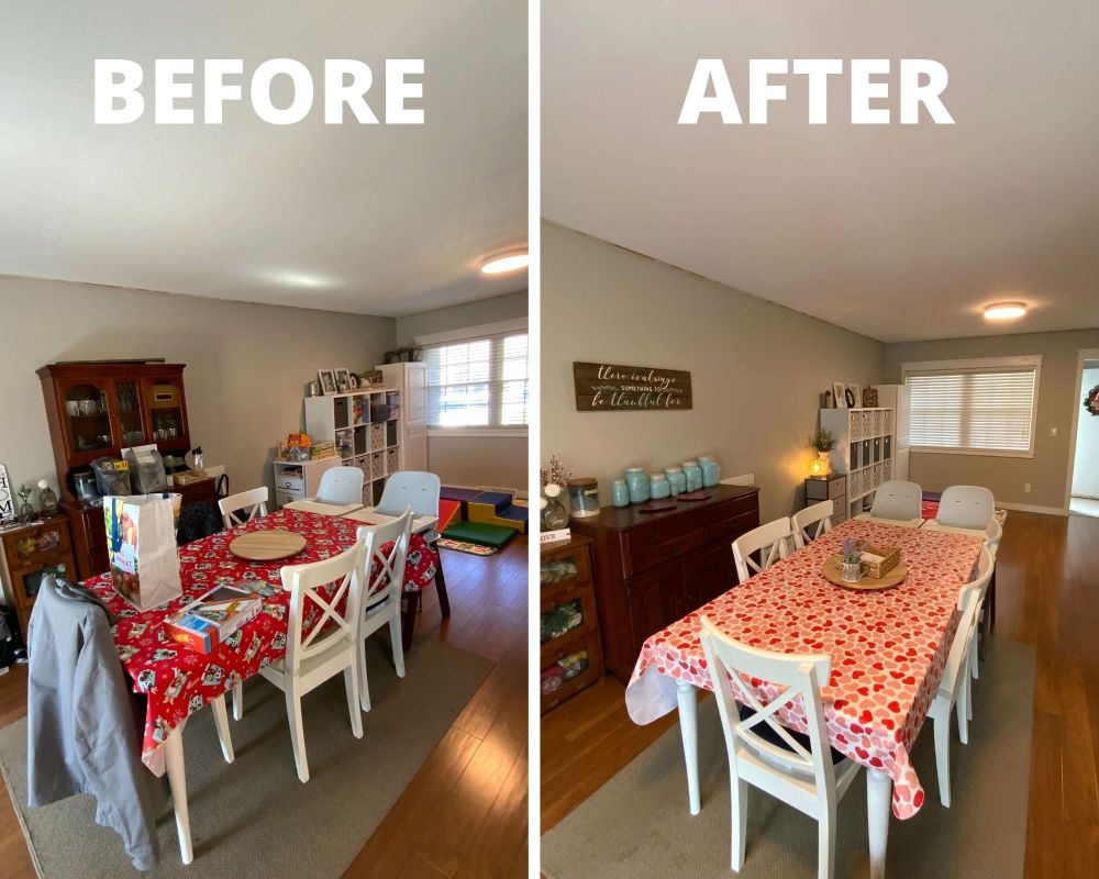 Dining Before and After
