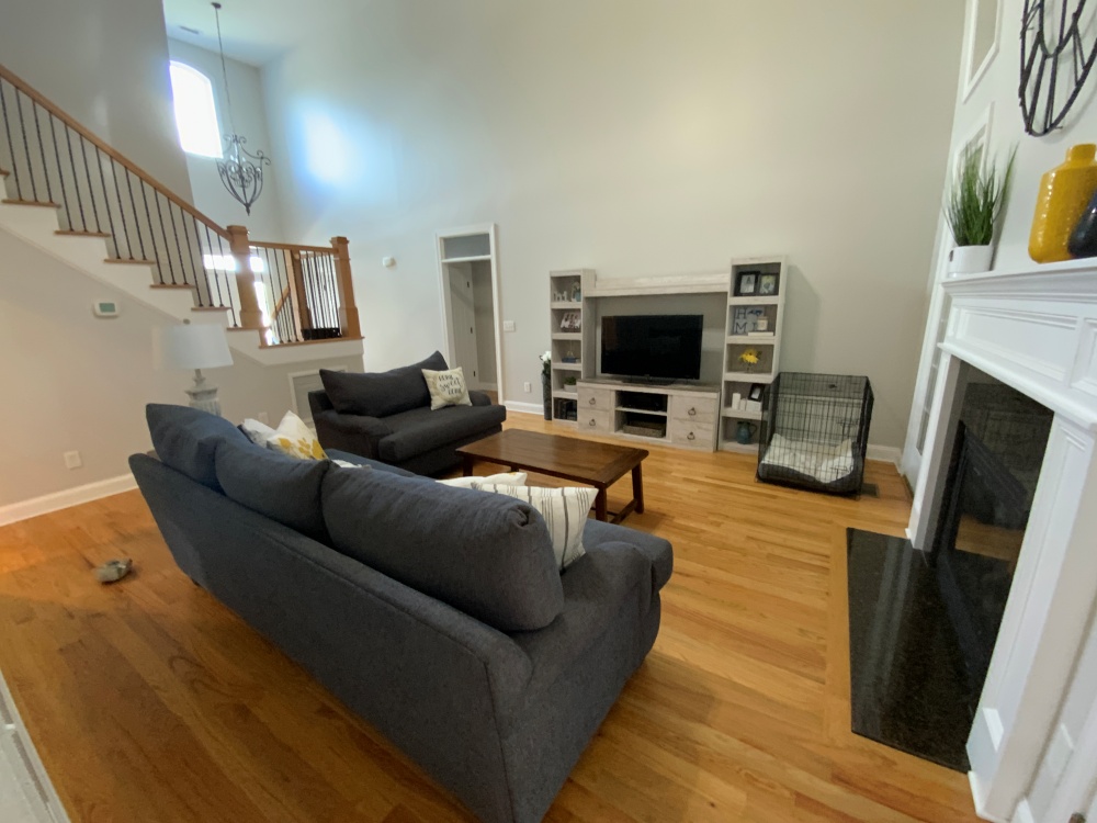 Living room after right corner of couch