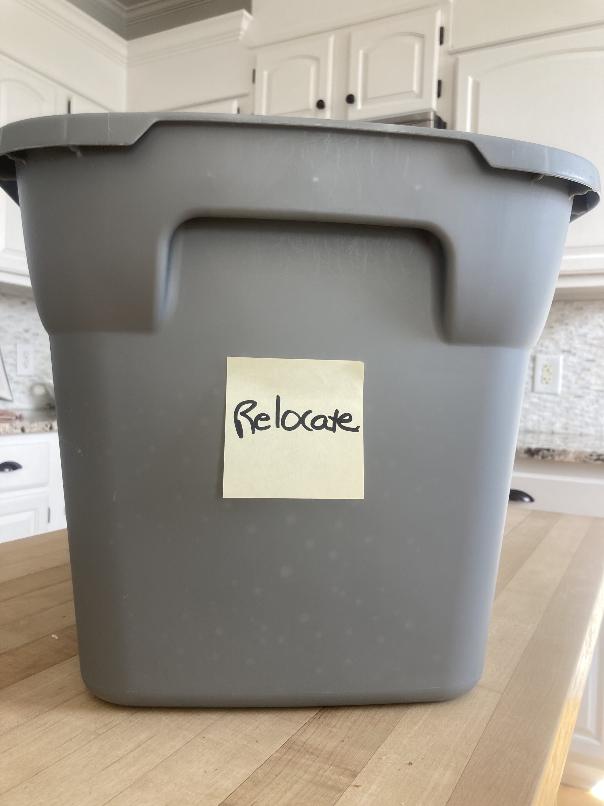 Decluttering