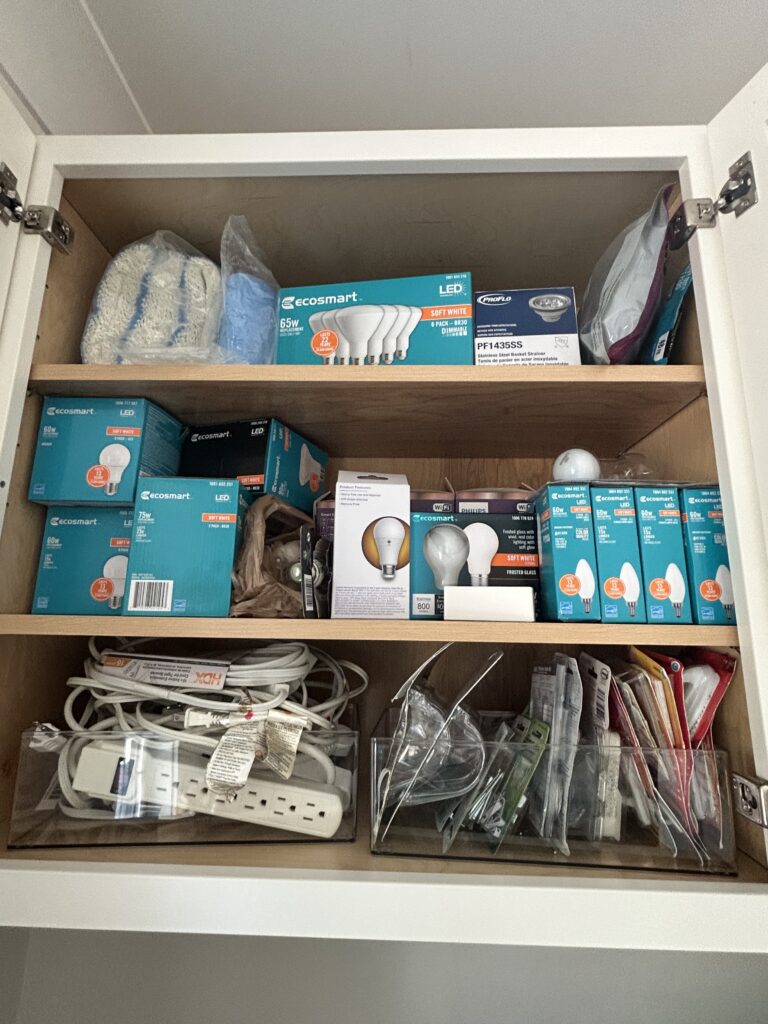 Home decluttering project in Wilmington NC